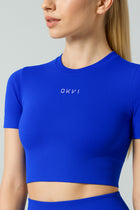 Crop top  Mono - Królewski Elektryk