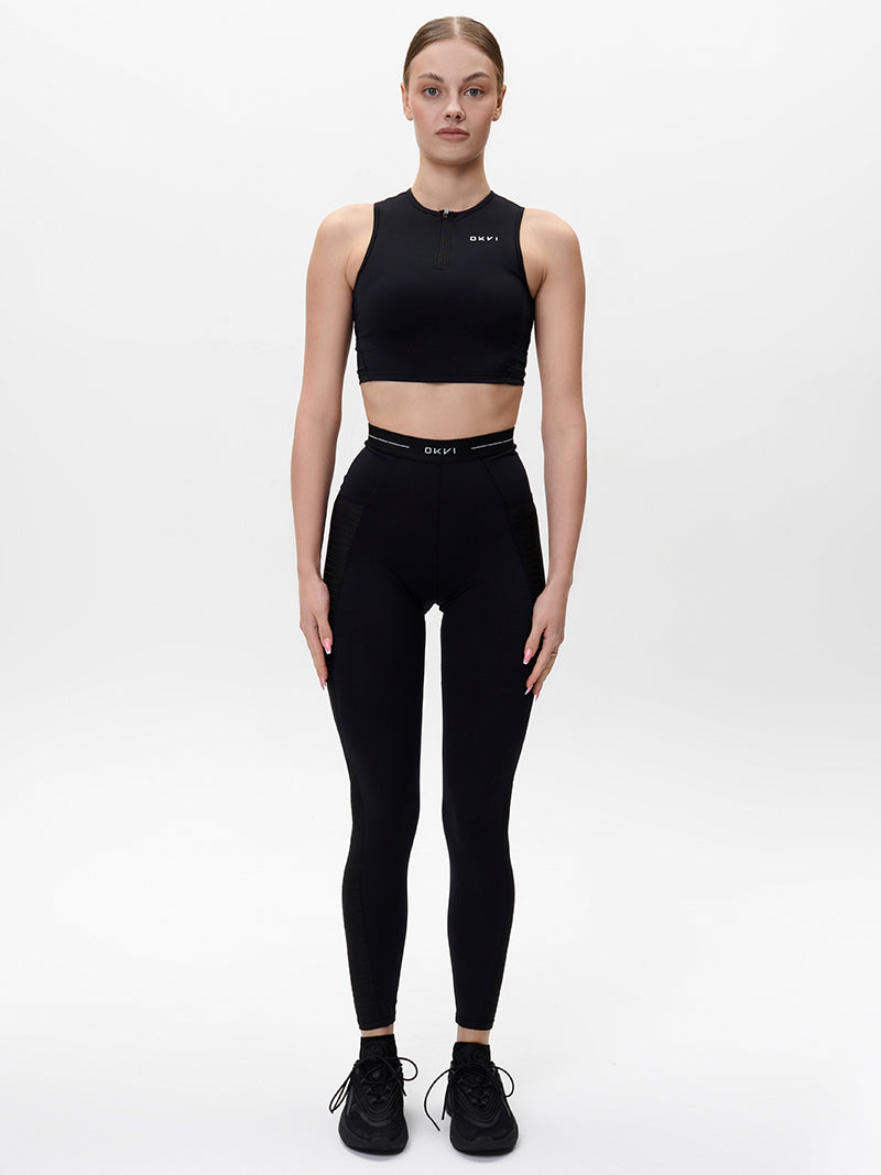 Legginsy Fenix - Czarny