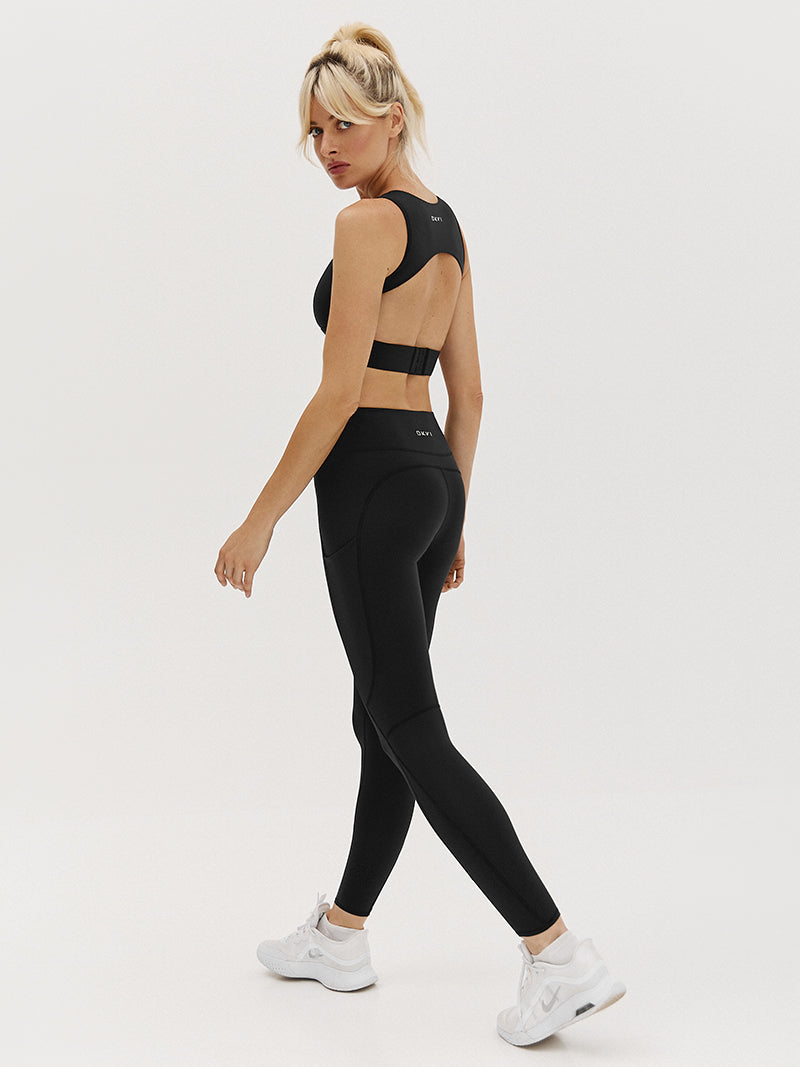 Legginsy One - Czarny