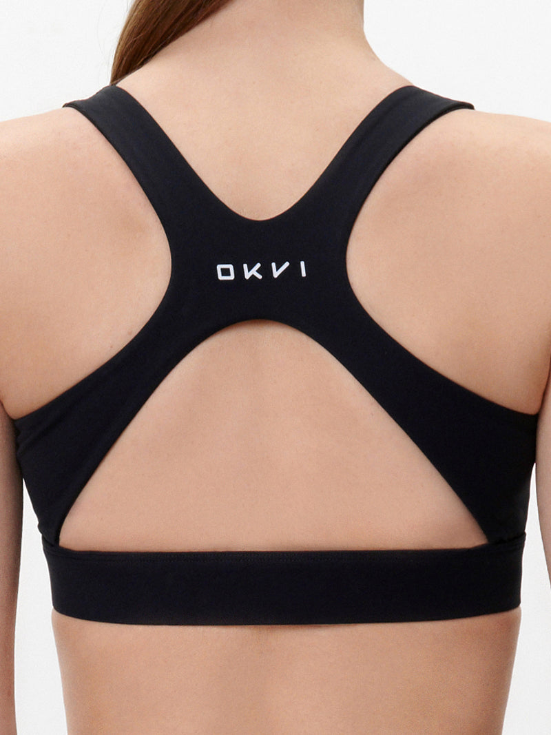 Stanik sportowy Power - Czarny